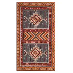 Классический винтажный ковер из тары Safavieh, мультиколор, 92x153 см