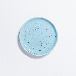 Керамическая тарелка Egg Back Home 17 см, голубой