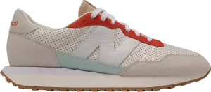 Кроссовки New Balance 237 'White Ghost Pepper', кремовый