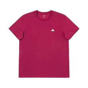 Lee Футболка SS25 мужская бордовая