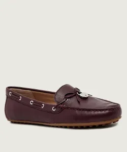 Кожаные мокасины Wylie Lauren Ralph Lauren, красный