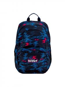 Scout Школьный рюкзак X, 39 см, цвет «Волшебное море»