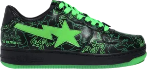 Кроссовки Razer x Wmns Bapesta Low M2 Neon Camo, зеленый