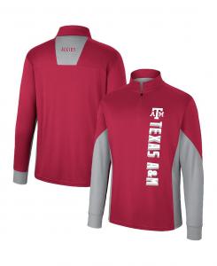 Мужская ветровка maroon texas a&m aggies bart с молнией на четверть Colosseum