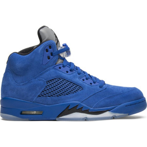 Кроссовки Air Jordan 5 Retro Blue Suede, синий