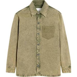 Рубашка Ami Ami De Coeur Overshirt AMIPARIS, зеленый