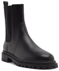 Женские ботильоны Brandy на среднем каблуке с круглым мысом Arezzo, черный