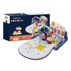 Рамка для детского спортзала mickey mouse, подарок на первый месяц и 100 дней новорожденному, детские развивающие игрушки с ножным пианино Disney