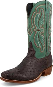 Вестернские сапоги Twisted X для мужчин, Tobacco Ostrich & Jade