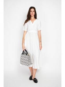 Платье до колена ASSUILI, белый