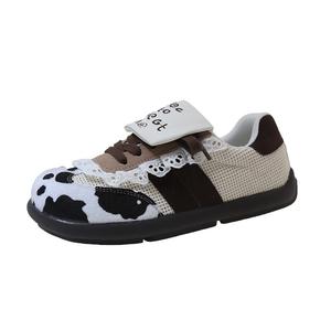 Женские низкие кеды Casual XIAOLUMILI, cow color