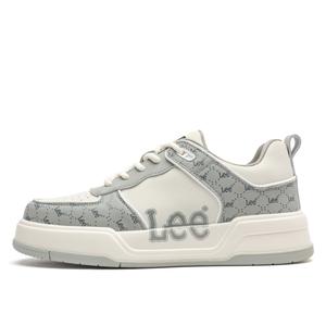 Высокие устойчивые к истиранию противоскользящие скейтерские кеды Unisex Lee, серый