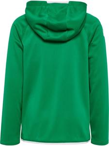 Hummel Детская толстовка "Core 2.0 Zip Hoodie" зеленого цвета