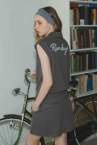 Толстовка без рукавов Rienda, цвет D/Gry3