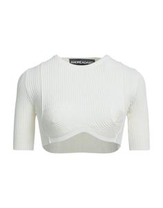 Свитер Andreādamo, слоновая кость