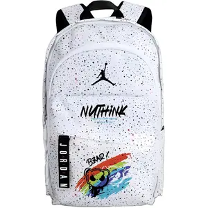 Jordan Полиэстеровый рюкзак обычный унисекс Baby's Breath, Cartoon Bear