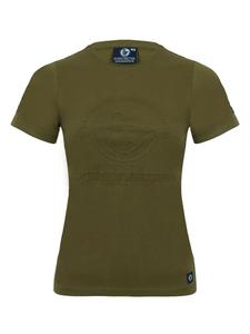 Футболка SCHIETWETTER Martha, 3D-Prägung, оливковый