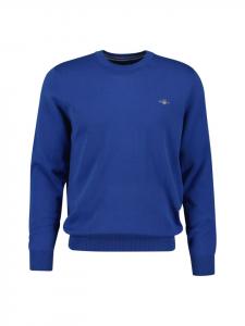 Вязаный свитер синего цвета (Rich Blue) Gant
