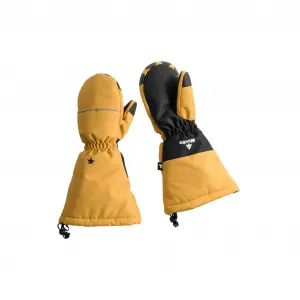 Варежки WeeDo «ЛИОДО Лев», прочные варежки с удлиненными манжетами, цвет golden brown + black