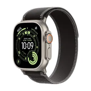 Умные часы Apple Watch Ultra 3, 49 мм, GPS+Cellular, Natural Titanium Case/Black Charcoal Trail Loop S/M Band