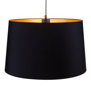 Подвесной светильник Lugh Lighting Shoto 3-flammig, смесь хлопка - черный/золотой