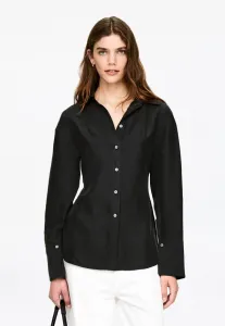 Блузка на пуговицах Arket, Black