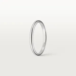 Кольцо женское Cartier 1895 обручальное, платина