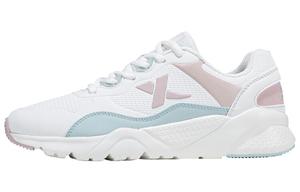 Кроссовки женские с низким верхом белые/зеленые/розовые Xtep