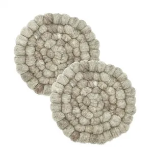 Подставки под горячее Svanefors Nisha, 2 предмета, серо-коричневый