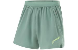 Шорты спортивные LiNing мужские туманно-зеленые Misty Lake Green
