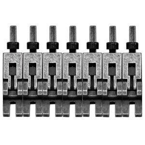 Аутентичный комплект седла Floyd Rose 1000 Series Pro с 7 струнами — античное серебро 1000 Series Pro 7 String Saddle Set