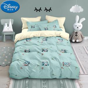 Disney Комплект постельного белья 1,5 спальный, простыня на резинке, пододеяльник 180x220 см