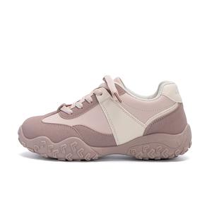 HUANQIU Женские кроссовки Low top Chunky Pink с легким покрытием