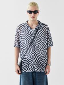 Удобная рубашка на пуговицах VAMOS CLO Miami, черный