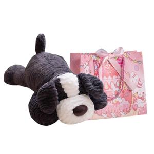 Плюшевый щенок в милой позе плюшевая кукла высота 30см/50см Fat Fat Dragon