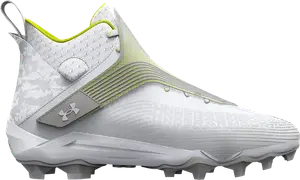 Бутсы Under Armour Highlight Hammer MC White Metallic Silver, белый