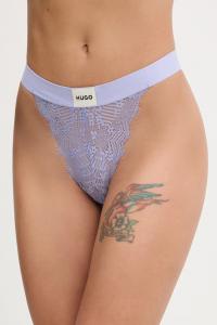 Бразильские трусы rl кружево HUGO, фиолетовый