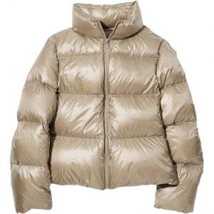 Пуховик Uniqlo Ultra light Down Shiny, 31 бежевый