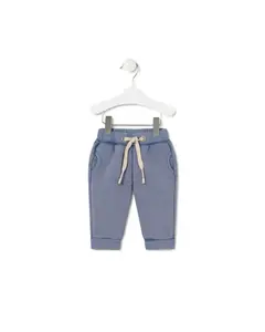 Спортивные брюки для малыша из гладкого хлопка Tous, синий