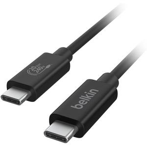 Кабель USB-C Belkin Connect 240W USB4 USB-C Cable (6.6') INZ004BT2MBK