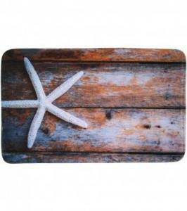 Коврик для ванной SANILO Bahia 70x110 cm, 70x1,5x110 см, коричневый