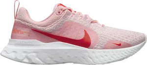 Кроссовки Nike Wmns React Infinity Run Flyknit 3 Premium 'Medium Soft Pink Light Crimson', розовый