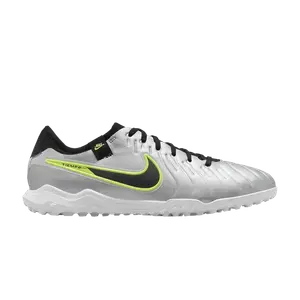 Кроссовки Nike Tiempo Legend 10 Pro TF Mad Voltage Pack, серебряный