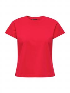 ONLY Футболка 'ONLERICA' в цвете Fire Red
