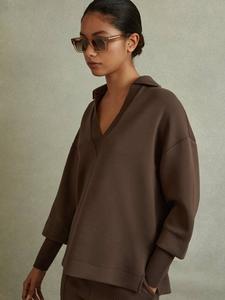 Берни водолазка Reiss, Chocolate