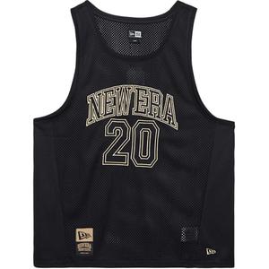New Era Баскетбольная майка унисекс черная