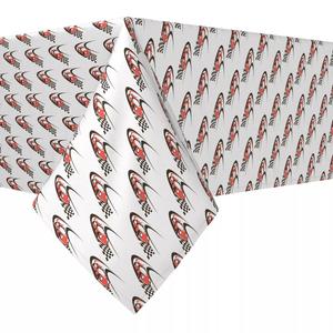 Квадратная скатерть, 100 % полиэстер, 60x60 дюймов, Red Speed ​​Racer