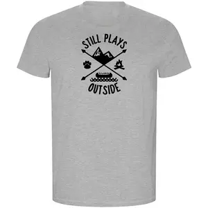 Футболка с коротким рукавом Kruskis Still Plays Outside ECO, серый