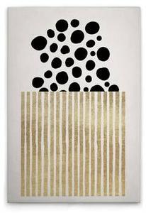 Картина на холсте A.S. Création Golden Popcorn цвет cremegoldschwarz