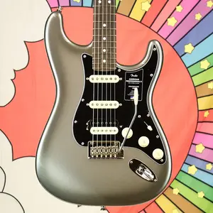 Fender American Professional II Stratocaster HSS, гриф из палисандра, цвет Mercury